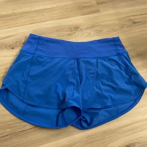 Lululemon speed up shorts -long